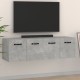 Sonata Dulapuri de perete 2 buc. gri beton 80x35x36,5cm lemn prelucrat