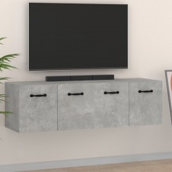 Sonata H Стенни шкафове 2 бр бетонно сиви 80x35x36,5 см инженерно дърво - Dulapuri