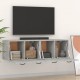 Sonata H Стенни шкафове 2 бр бетонно сиви 80x35x36,5 см инженерно дърво