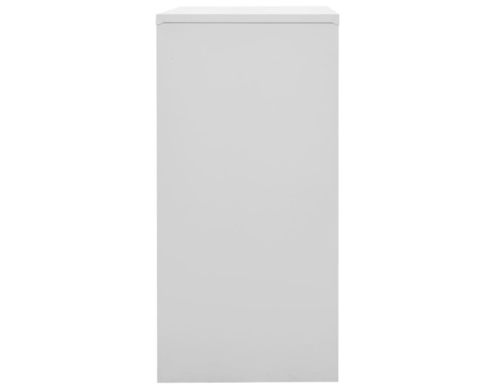 Sonata Dulapuri vestiar 2 buc. gri deschis și verde 90x45x92,5 cm oțel