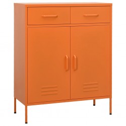 Sonata H Шкаф за съхранение, оранжев, 80х35х101,5 см, стомана - Dulapuri