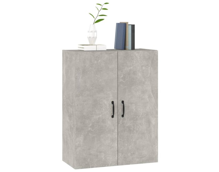 Sonata Dulap suspendat, gri beton, 69,5x34x90 cm, lemn prelucrat