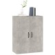 Sonata Dulap suspendat, gri beton, 69,5x34x90 cm, lemn prelucrat