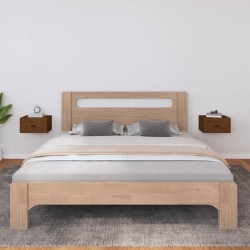 Sonata H Нощни шкафчета за стенен монтаж 2 бр меденокафяви 40x29,5x22 см - Dulapuri