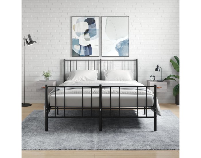 Sonata H Нощни шкафчета за стенен монтаж, 2 бр, сив сонома, 35x35x20 см