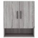 Sonata Dulap de perete, gri sonoma, 60x31x70 cm, lemn compozit