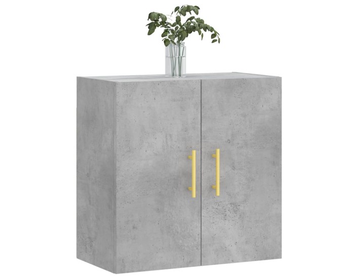Sonata Dulap de perete, gri beton, 60x31x60 cm, lemn compozit