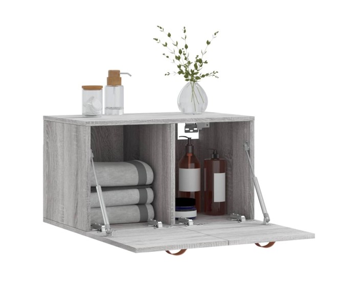 Sonata Dulap de perete, gri sonoma, 60x36,5x35 cm, lemn prelucrat