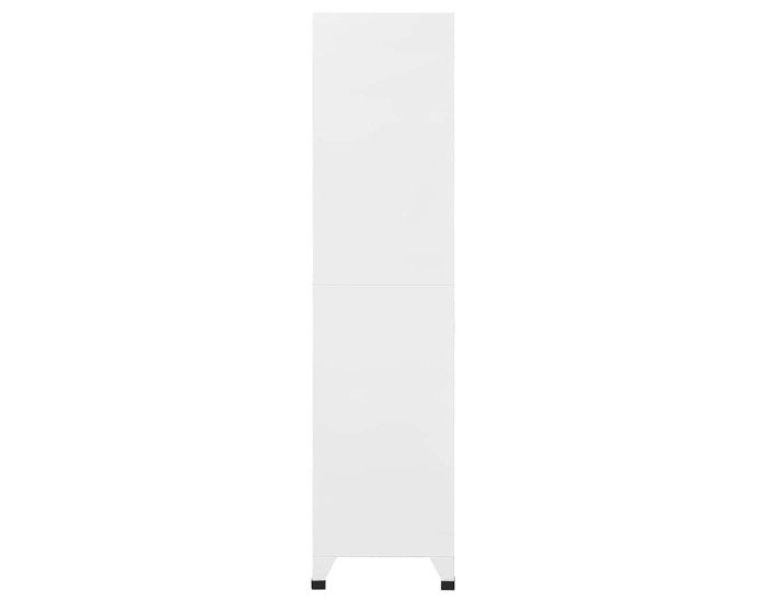 Sonata Fișet, gri deschis și gri închis, 90x40x180 cm, oțel