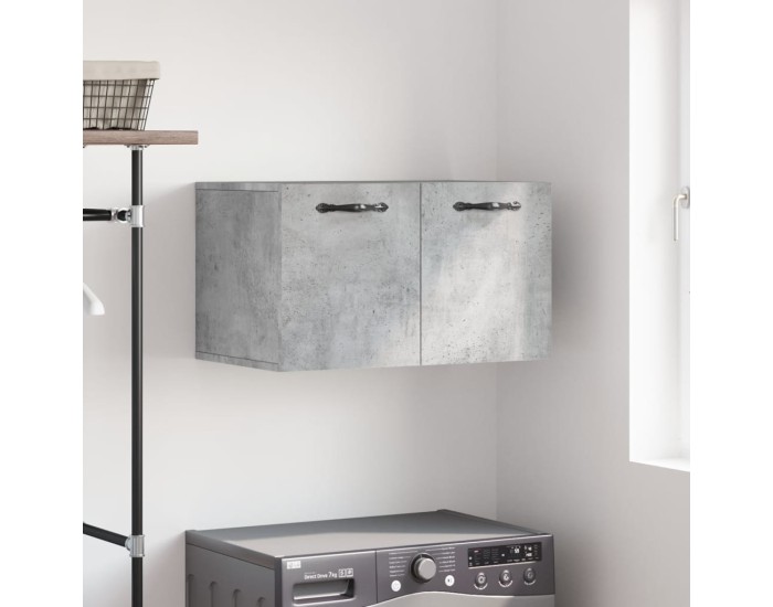 Sonata Dulap de perete, gri beton, 60x36,5x35 cm, lemn prelucrat