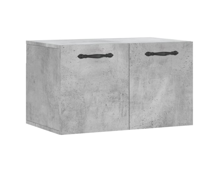 Sonata Dulap de perete, gri beton, 60x36,5x35 cm, lemn prelucrat