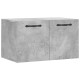 Sonata Dulap de perete, gri beton, 60x36,5x35 cm, lemn prelucrat