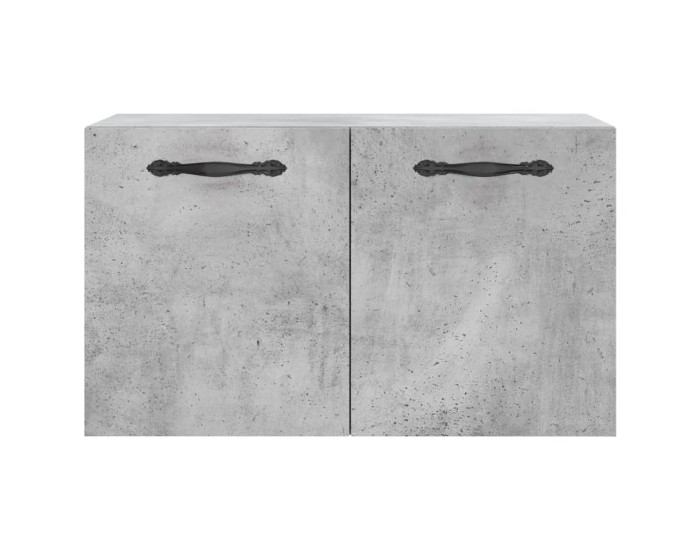 Sonata Dulap de perete, gri beton, 60x36,5x35 cm, lemn prelucrat