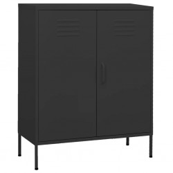 Sonata H Шкаф за съхранение, антрацит, 80х35х101,5 см, стомана - Dulapuri