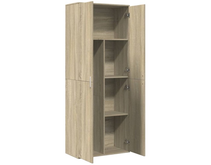 Sonata Dulap înalt, stejar sonoma, 70x35x180 cm, lemn prelucrat