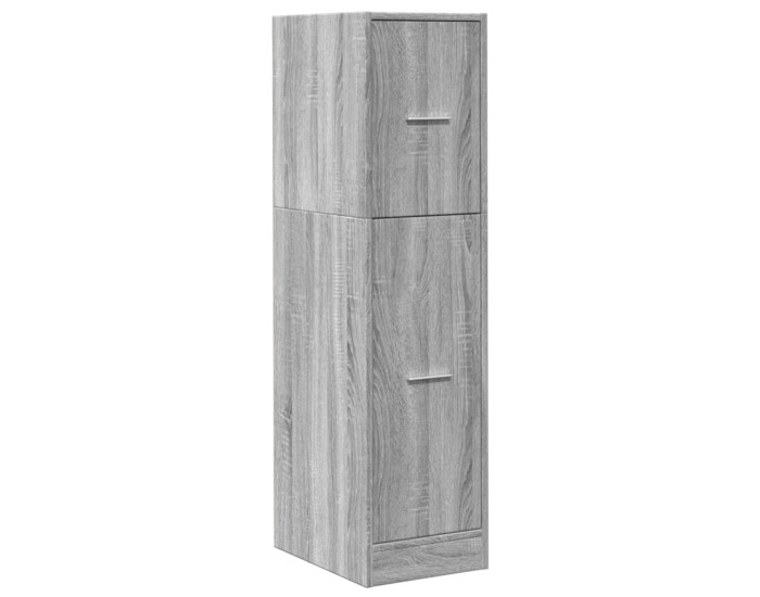 Sonata Dulap de farmacie, sonoma gri, 30x41x118 cm, lemn prelucrat