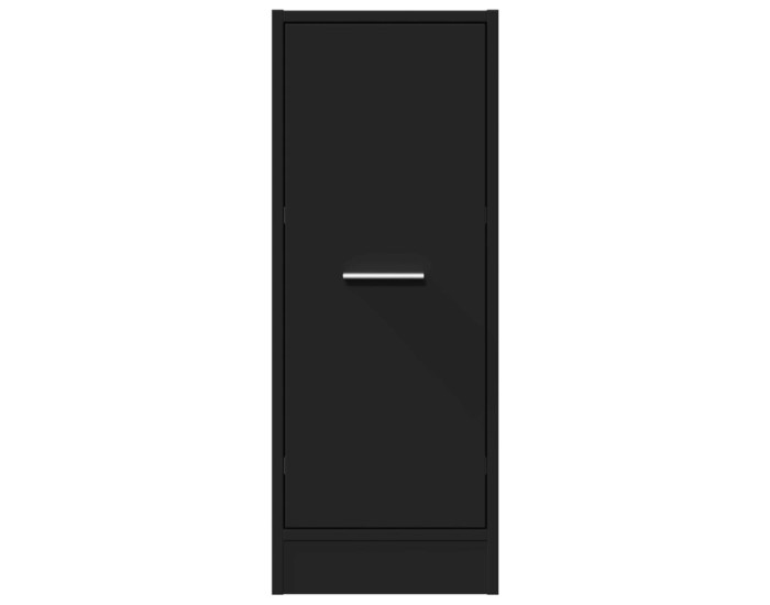 Sonata Dulap de farmacie, negru, 30x41x77,5 cm, lemn prelucrat