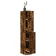 Sonata Dulap de farmacie stejar fumuriu, 30x41x174,5cm, lemn prelucrat