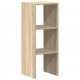 Sonata H Библиотека стифиращи дъб сонома 30x30x80 см инженерно дърво