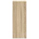 Sonata Bibliotecă stivuabilă Stejar Sonoma 30x30x80 cm Lemn prelucrat