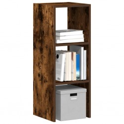 Sonata H Библиотека стифиращи опушен дъб 30x30x80 см инженерно дърво - Dulapuri