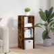 Sonata H Библиотека стифиращи опушен дъб 30x30x80 см инженерно дърво