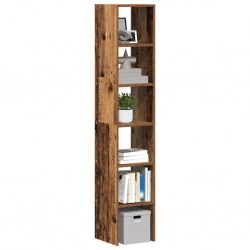 Sonata H Библиотеки 2бр стифиращи старо дърво 30x30x80см инженерно дърво - Dulapuri