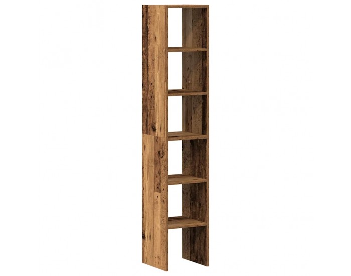 Sonata H Библиотеки 2бр стифиращи старо дърво 30x30x80см инженерно дърво