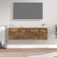 Sonata H Стенни шкафове 2 бр опушен дъб 60x36,5x35 см инженерно дърво