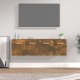 Sonata Dulapuri TV de perete 2 buc. stejar fumuriu 60x36,5x35 cm lemn