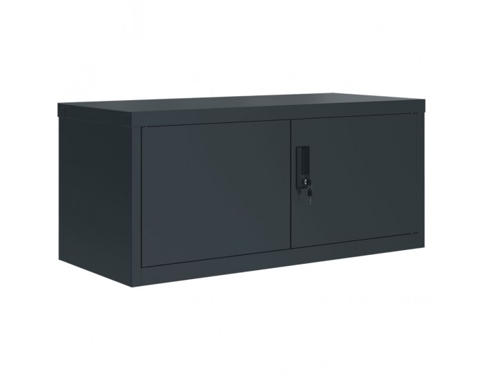 Sonata H Шкаф за папки антрацит 90x40x130 см стомана