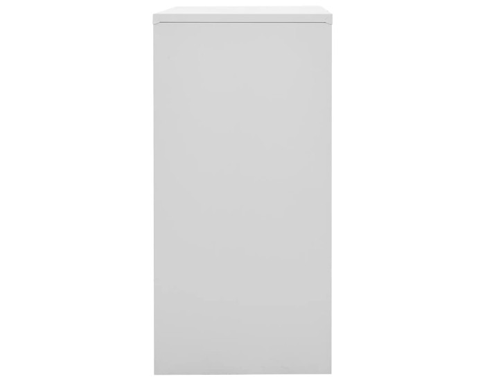 Sonata Dulapuri vestiar 5 buc. gri deschis și verde 90x45x92,5 cm oțel