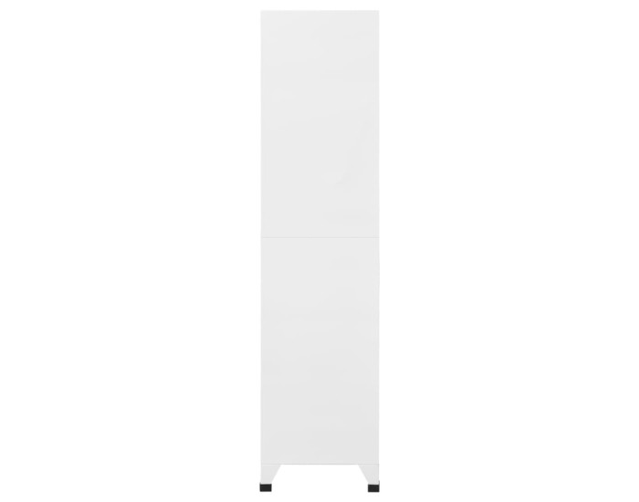 Sonata Fișet, gri deschis și gri închis, 90x45x180 cm, oțel
