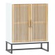 Sonata Dulap, alb, 60x30x75 cm, lemn prelucrat
