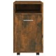 Sonata Dulap lateral cu roți stejar afumat 33x38x60 cm lemn prelucrat