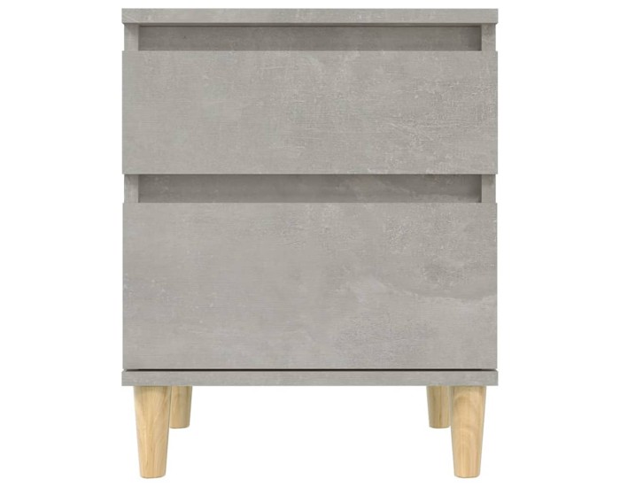 Sonata Noptiere, gri beton, 40x35x50 cm