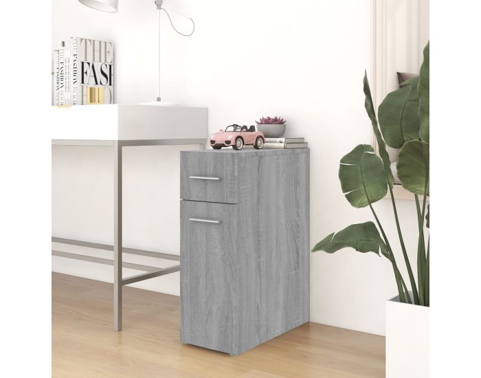 Sonata Dulap de farmacie, sonoma gri, 20x45,5x60 cm, lemn prelucrat