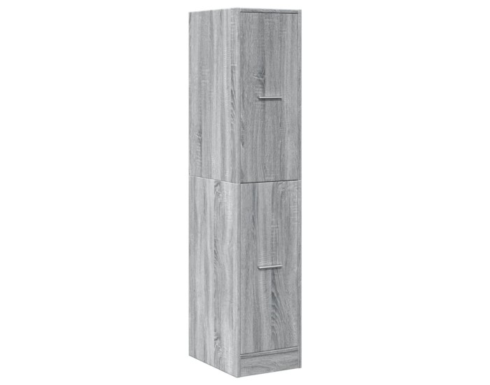 Sonata Dulap de farmacie, sonoma gri, 30x41x144,5 cm, lemn prelucrat