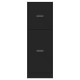 Sonata Dulap de farmacie, negru, 40x41x118 cm, lemn prelucrat