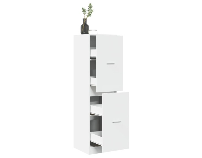 Sonata Dulap de farmacie, alb, 40x41x144,5 cm, lemn prelucrat