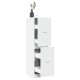Sonata Dulap de farmacie, alb, 40x41x144,5 cm, lemn prelucrat
