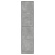 Sonata Dulap de farmacie, gri beton, 40x41x174,5 cm, lemn prelucrat