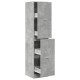 Sonata Dulap de farmacie, gri beton, 40x41x174,5 cm, lemn prelucrat
