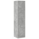 Sonata Dulap de farmacie, gri beton, 40x41x174,5 cm, lemn prelucrat