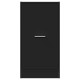 Sonata Dulap de farmacie, negru, 40x41x77,5 cm, lemn prelucrat