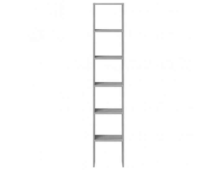 Sonata H Библиотеки 2 бр стифиращи сив сонома 30x30x80см инженерно дърво