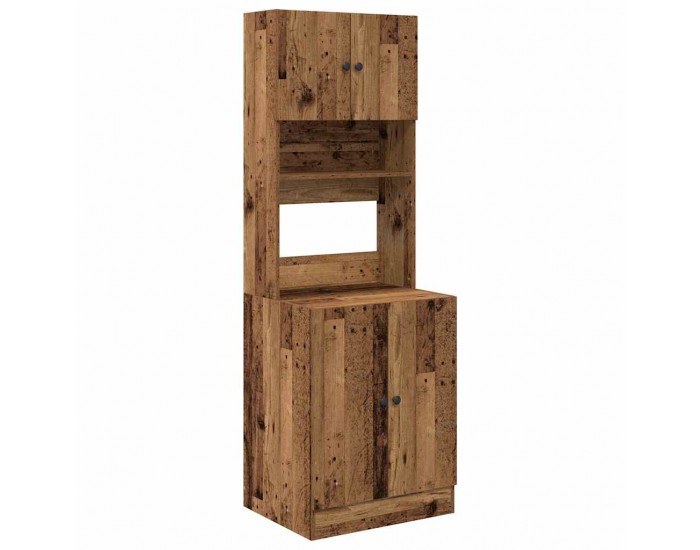 Sonata H Кухненски шкаф Старо дърво 60 x 50 x 180 см Инженерно дърво