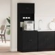 Sonata H Кухненски шкаф Черен дъб 60 x 50 x 180 см Инженерно дърво