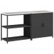 Sonata H Комплект за кухненско съхранение 2 pcs Черно 180 x 50 x 92 см