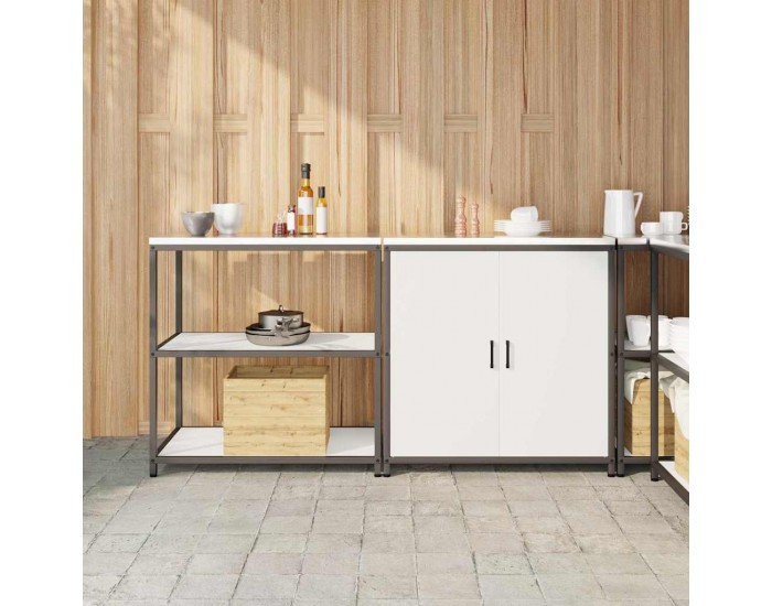 Sonata H Комплект за кухненско съхранение 2 pcs Бяло 180 x 50 x 92 см